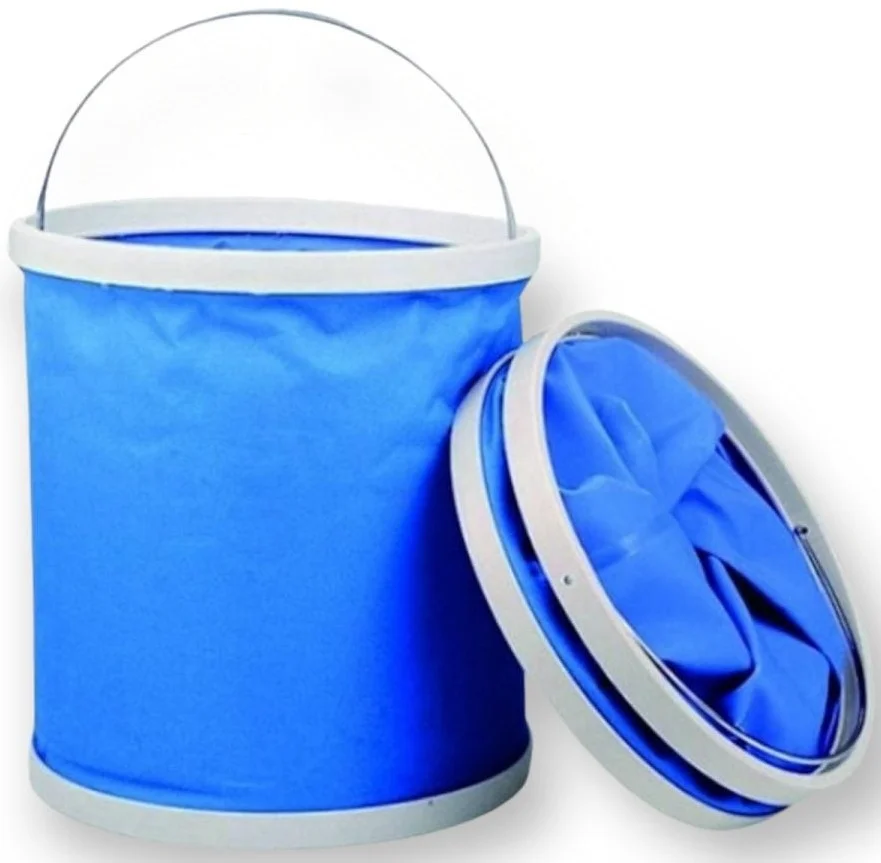 Găleată pliabilă cilindru de 7L pentru pescuit