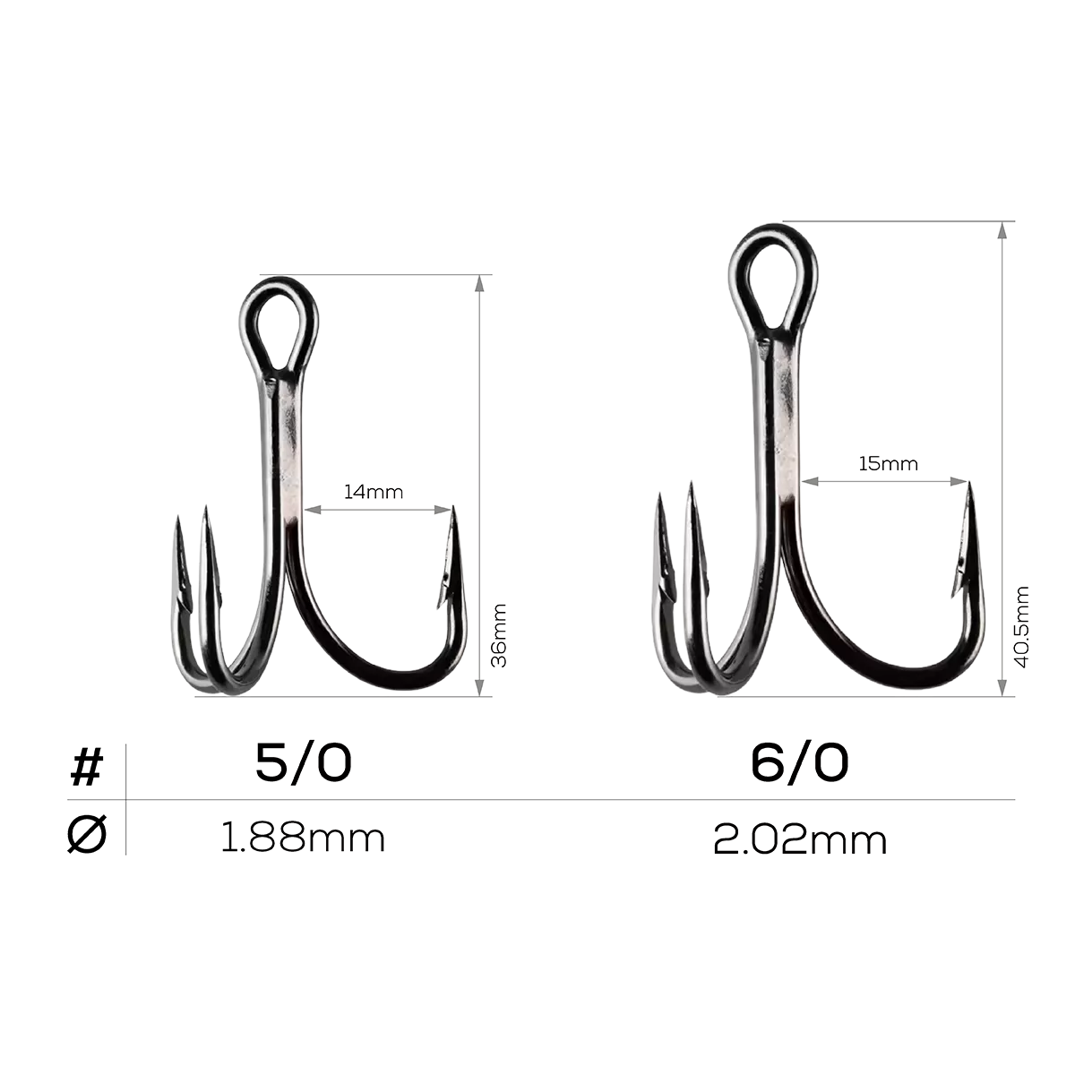 Montură pentru somn GC Treble Hook Rig