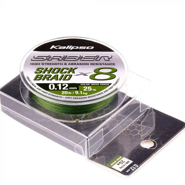 Shock Leader Kalipso Sabre Shock Braid X8 MG 25m
