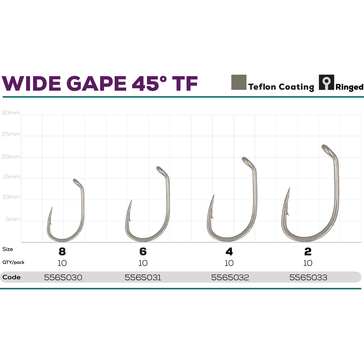 Cârlig GC G.Carp Wide Gape 45° TF