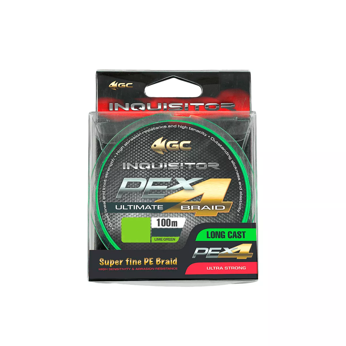 Fir Răpitor GC Inquisitor PE X4 100m Verde Lime