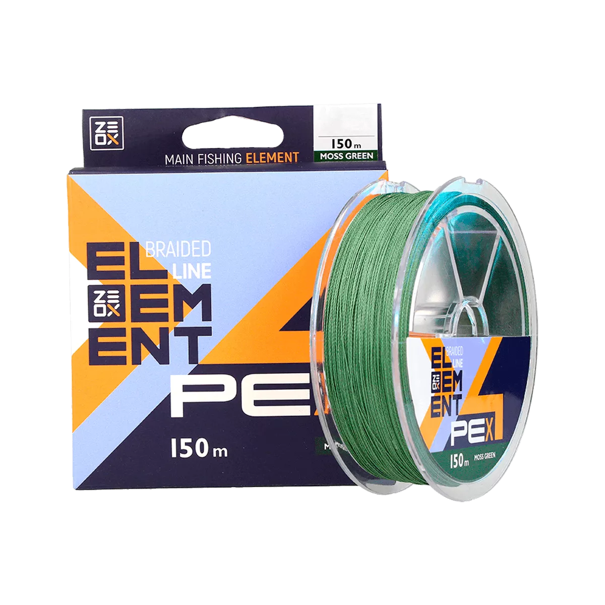 Fir ZEOX Element PE X4 150m Moss Green