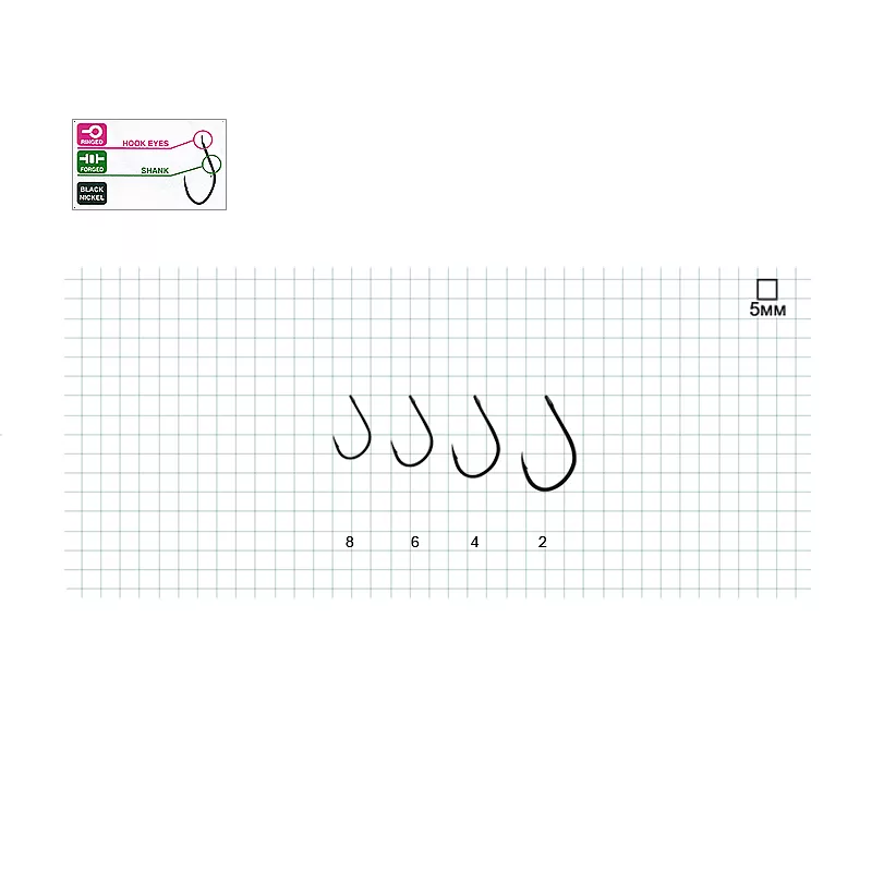 Cârlig HAYABUSA K1-BN