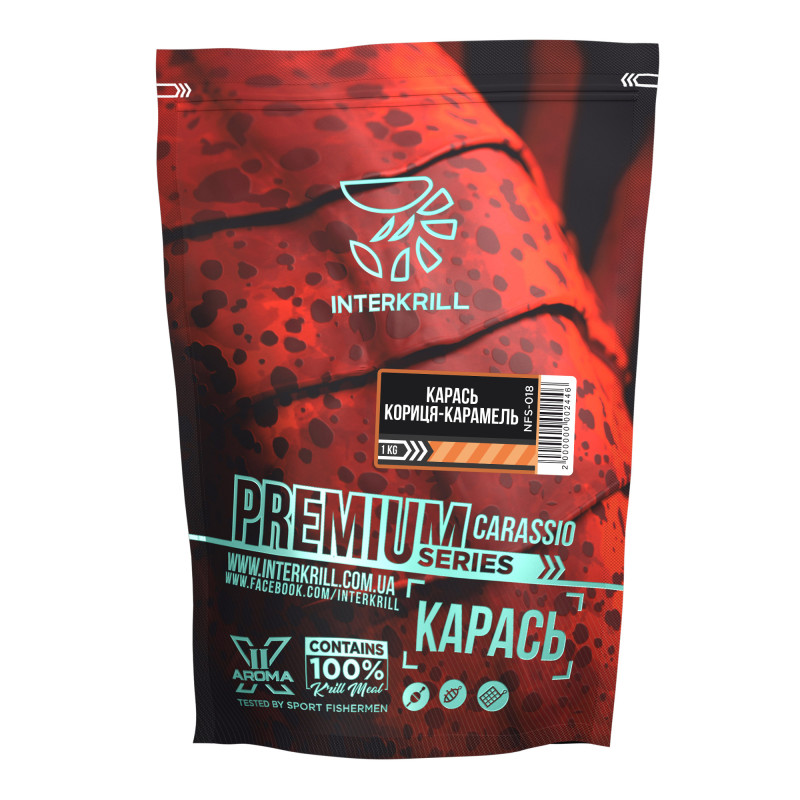 Nadă INTERKRILL Premium Caras 1kg