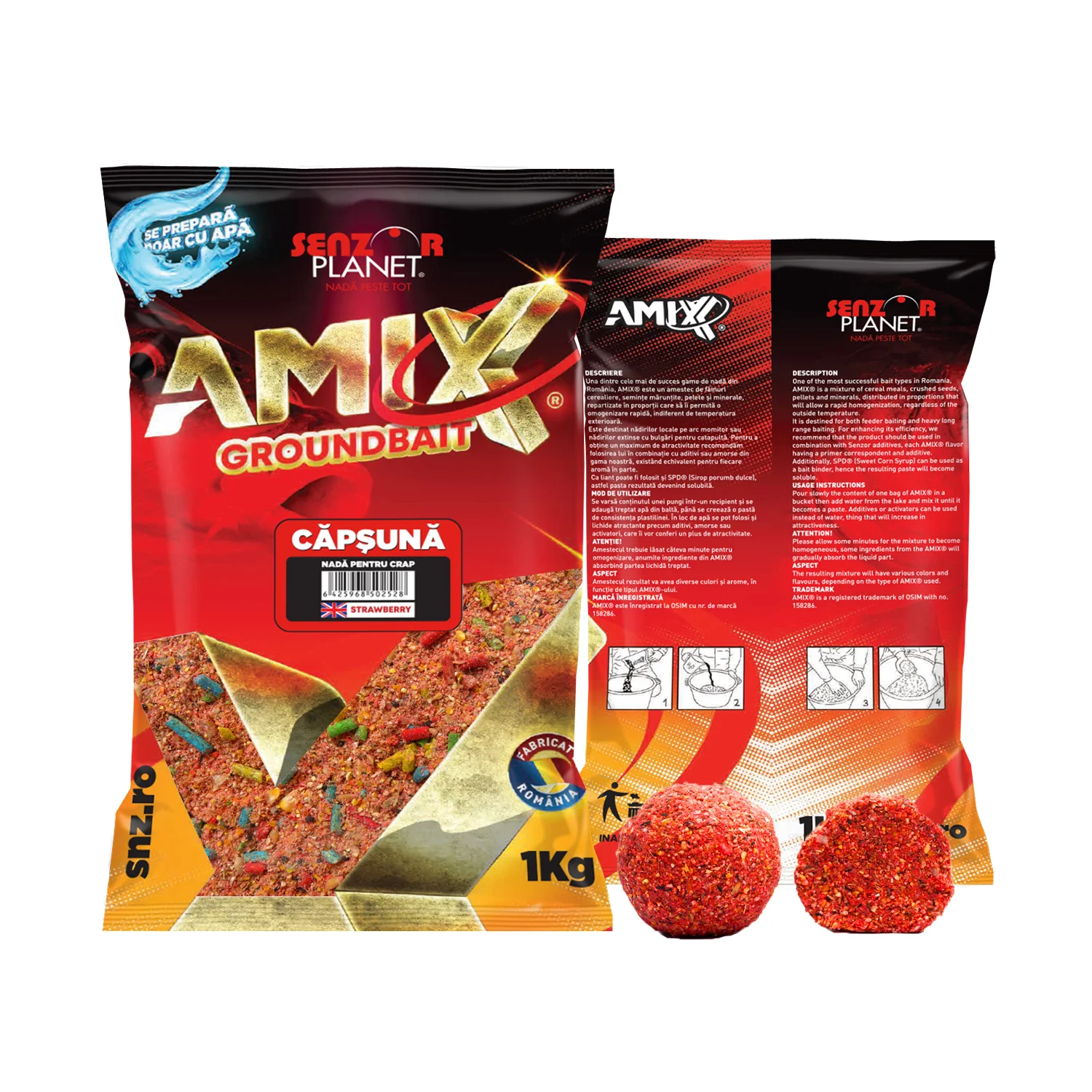 Nadă Senzor AMIX 1kg
