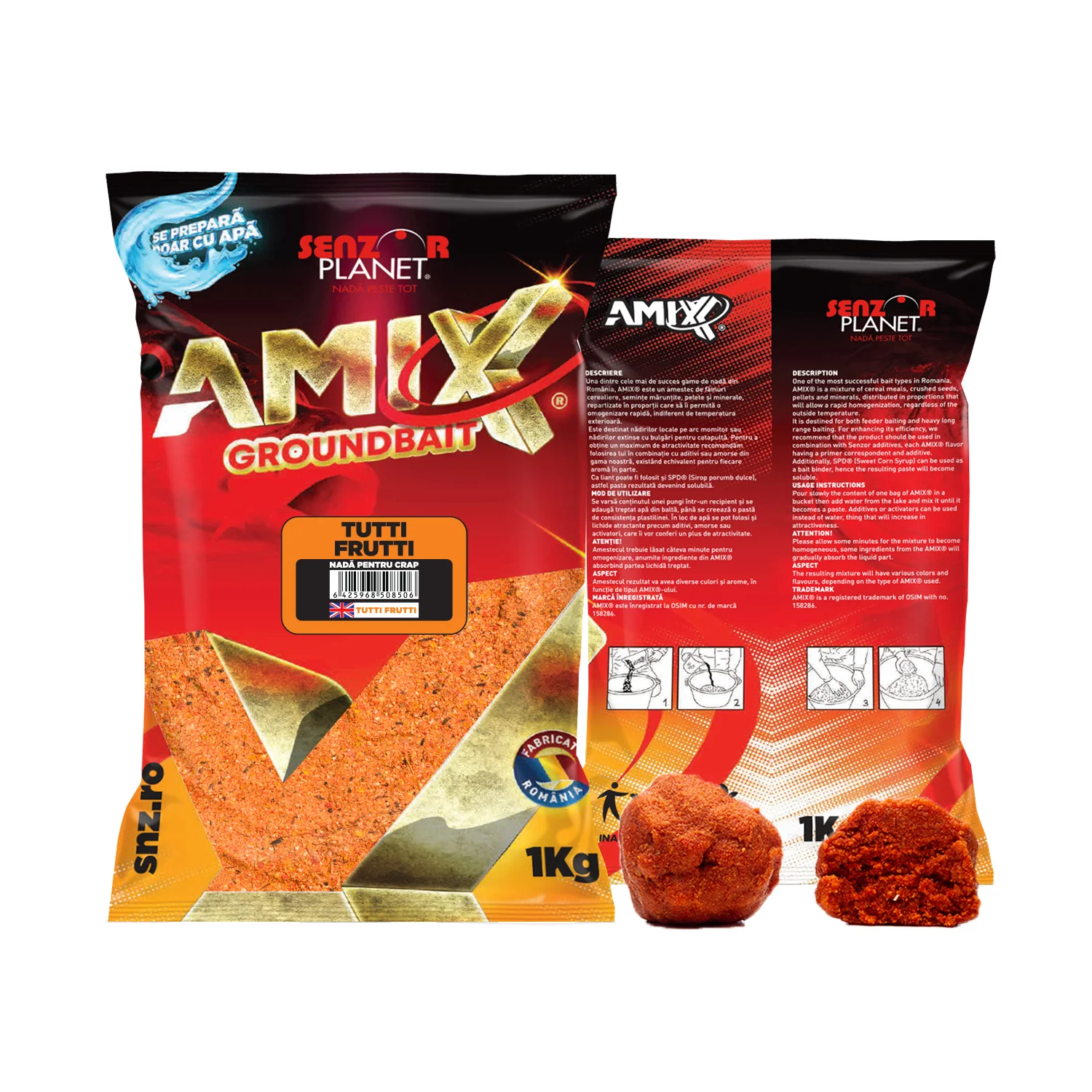 Nadă Senzor AMIX 1kg