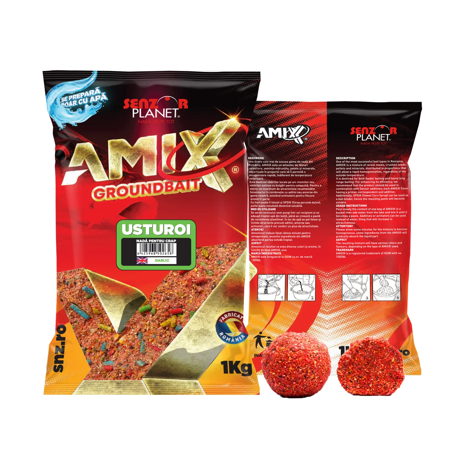 Nadă Senzor AMIX 1kg