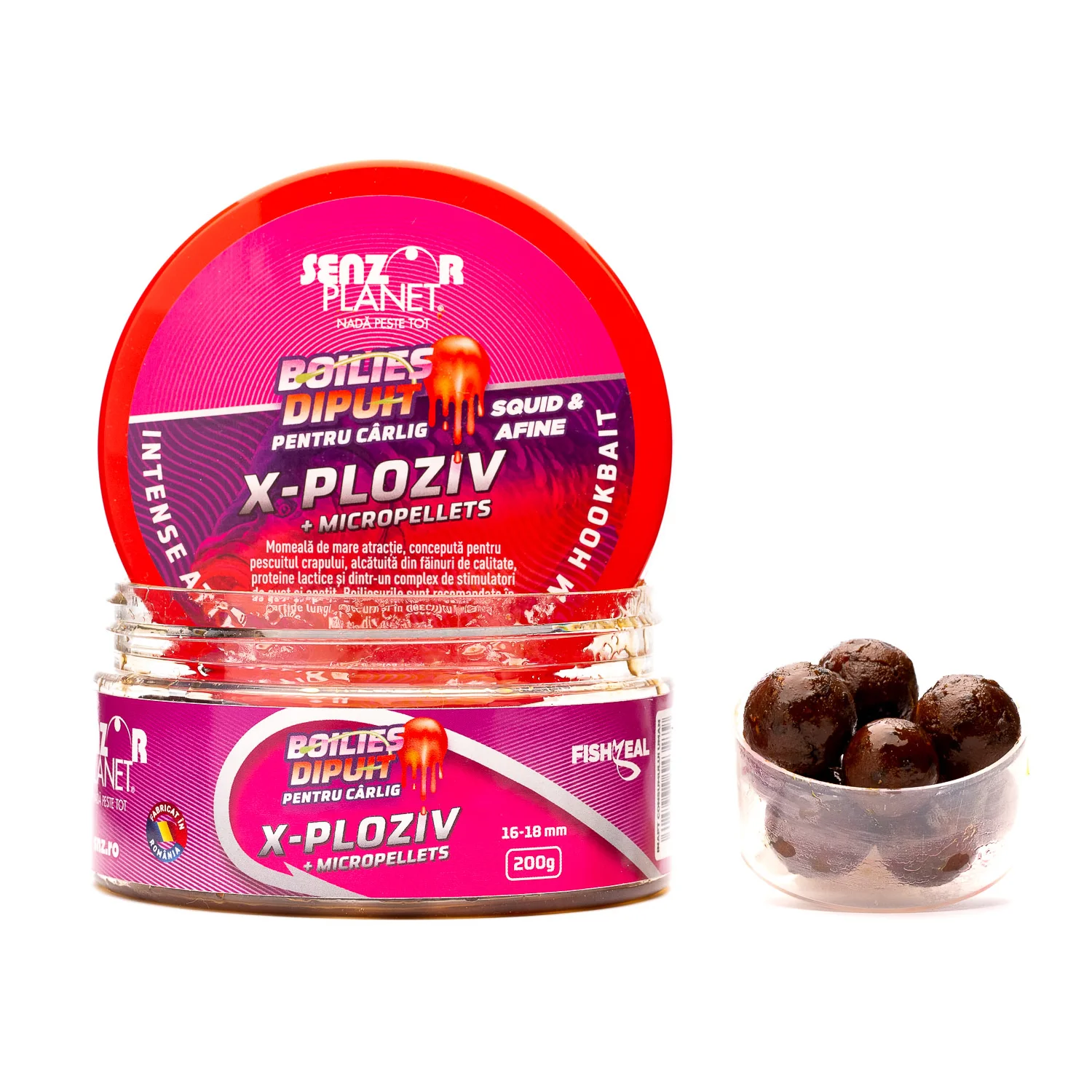 BOILIES SENZOR DIPUIT PENTRU CARLIG 16-18mm 200g