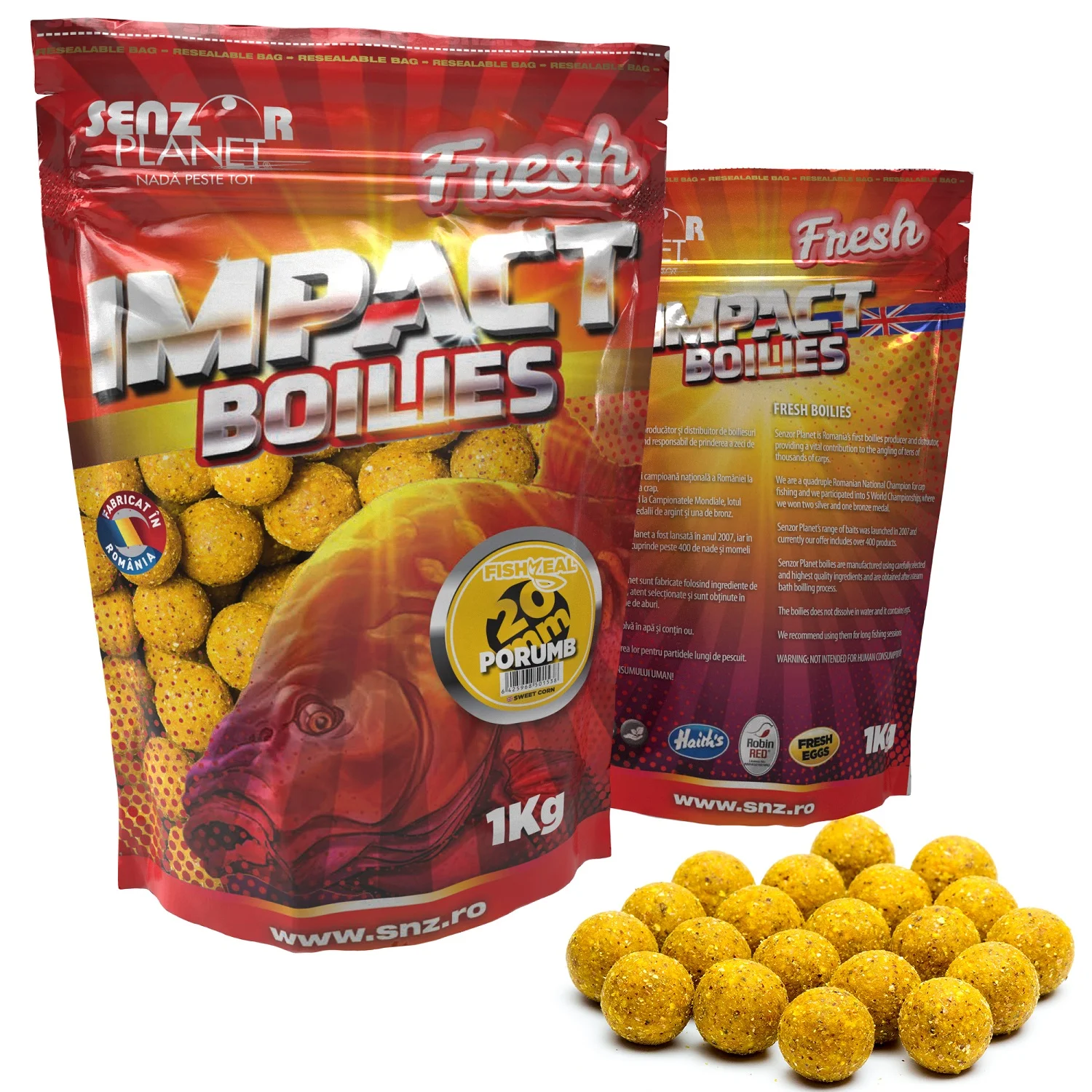 Senzor Planet Impact Boilies 1kg