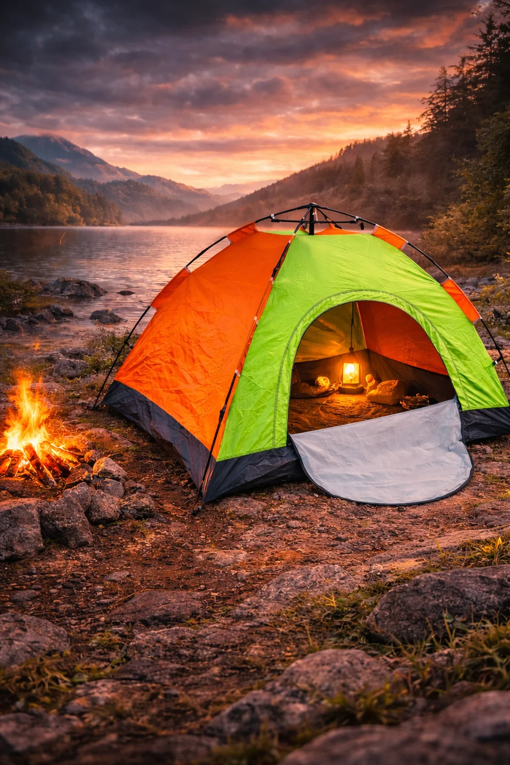 Cort Camping 2.2m-2.2m.1.5m