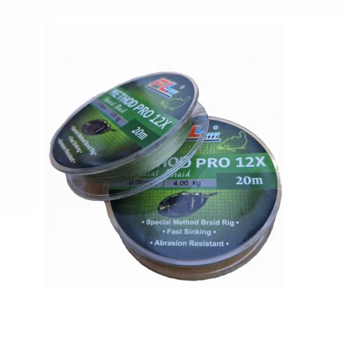FIR TEXTIL METHOD BRAID RIG PRO FL 12X, 20m
