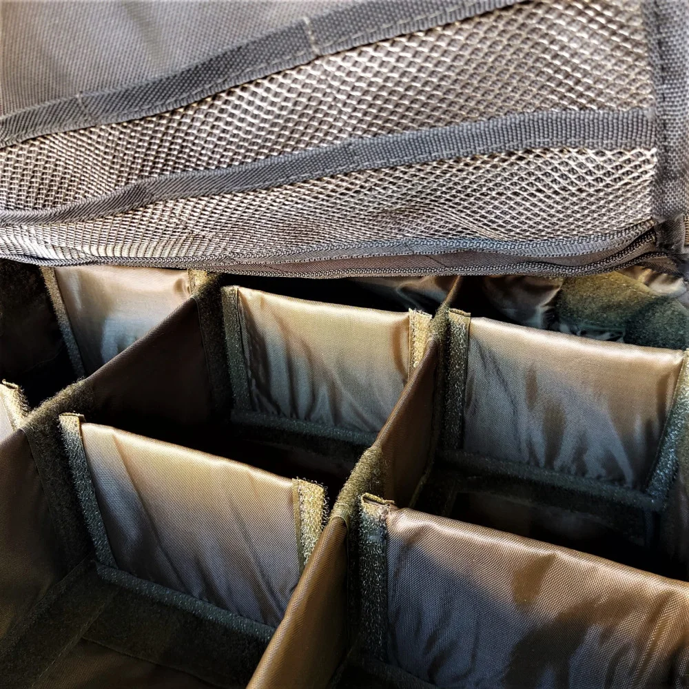 Husă 9 mulinete+accesorii Pro FL