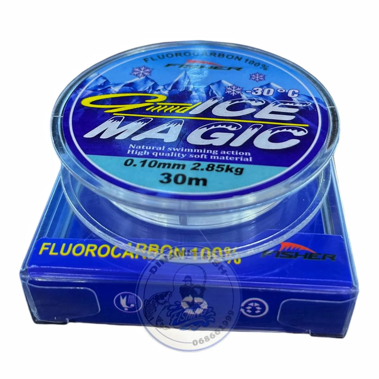 Monofilament FLUOROCARBON Ice Magic 30m 0.10mm