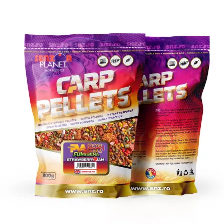 SUMMER PVA BAG MIX FUMIGENA STRAWBERRY JAM 800g