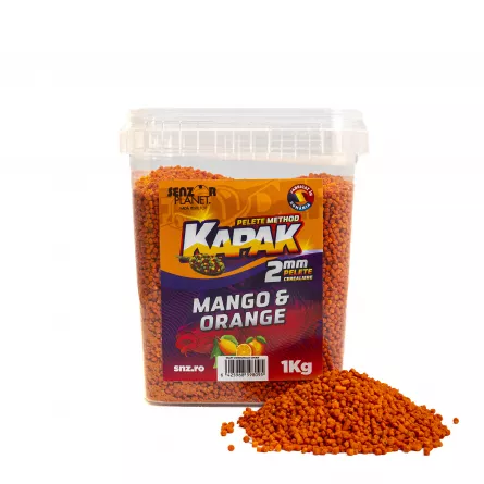 Senzor Planet KAPAK PELETE CEREALIERE MANGO & ORANGE 2mm 1kg