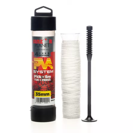 Senzor Planet KIT PLASA SOLUBILA SLOW MELT 35mm SENZOR PVA SYSTEM + TIJA COMPRESIE, 5m