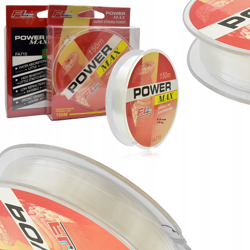 Fir Monofilament Fl Power Max 150m 0.35mm