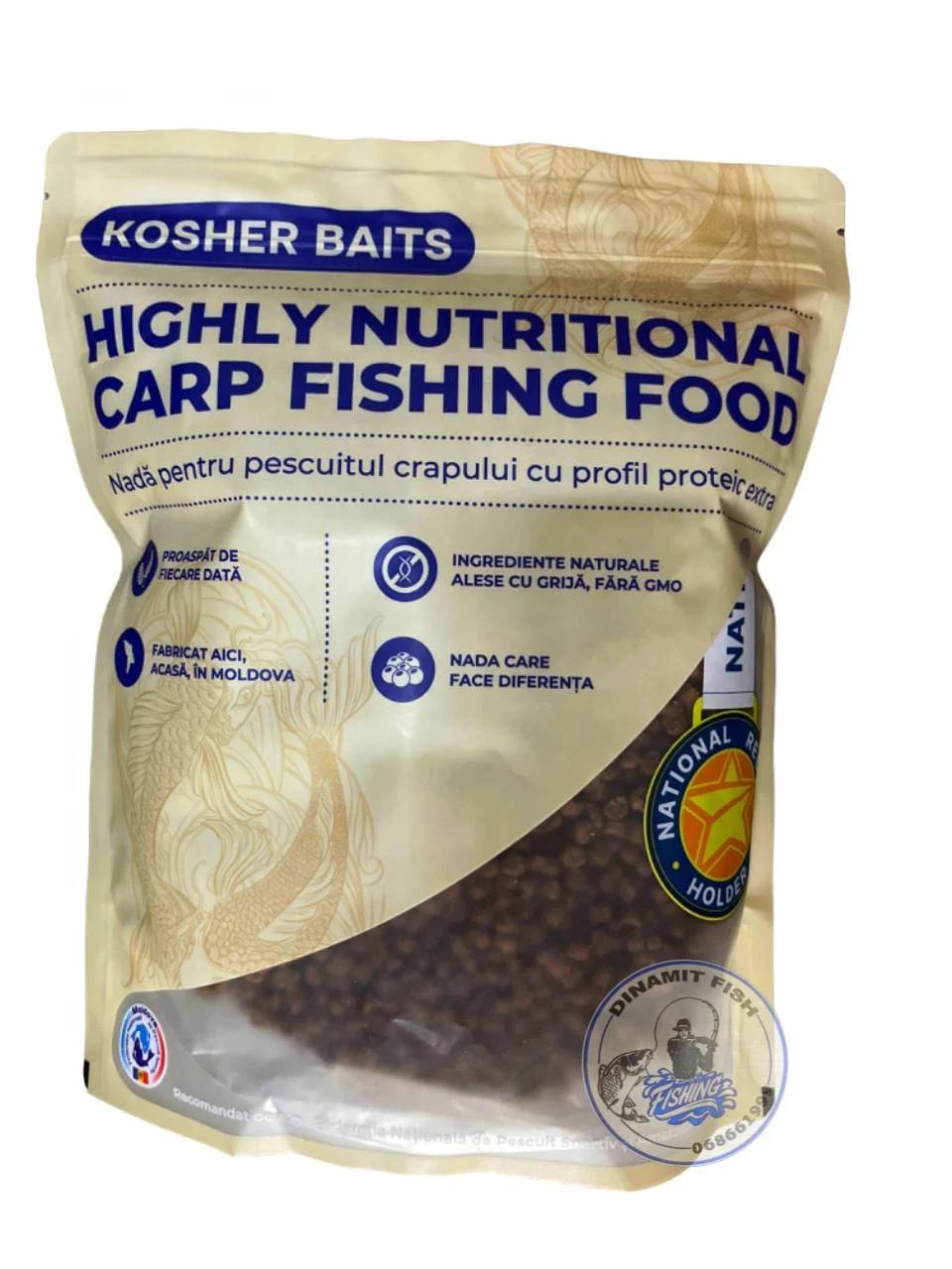 Pellets KOSHER BAITS Krill 4mm 1kg