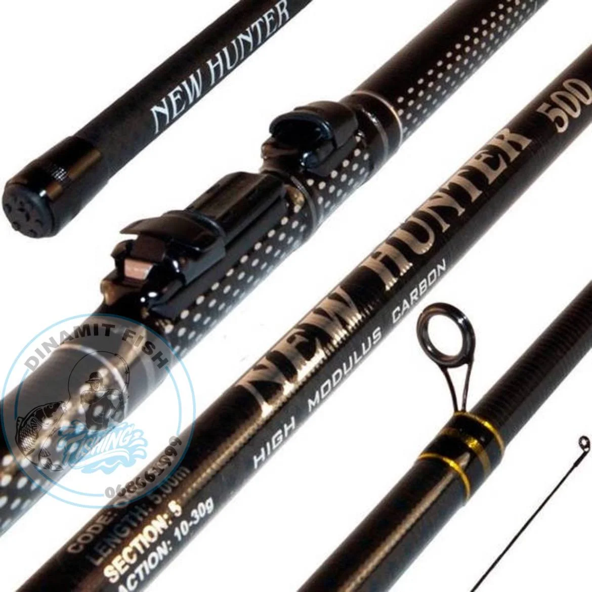 Lanseta telescopica la pluta New Hunter Carbon