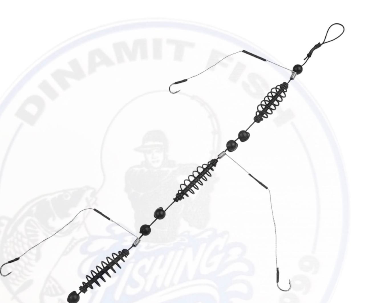 Montura Caras/Carp 3 cârlige (fără greutate)