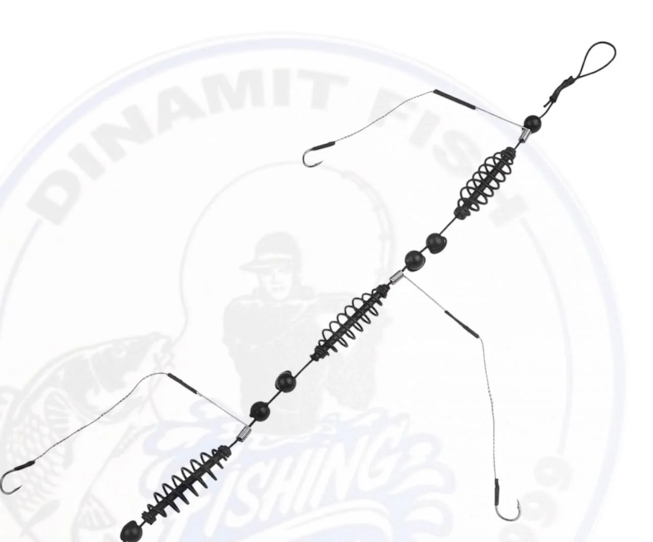 Montura Caras/Carp 3 cârlige (fără greutate)