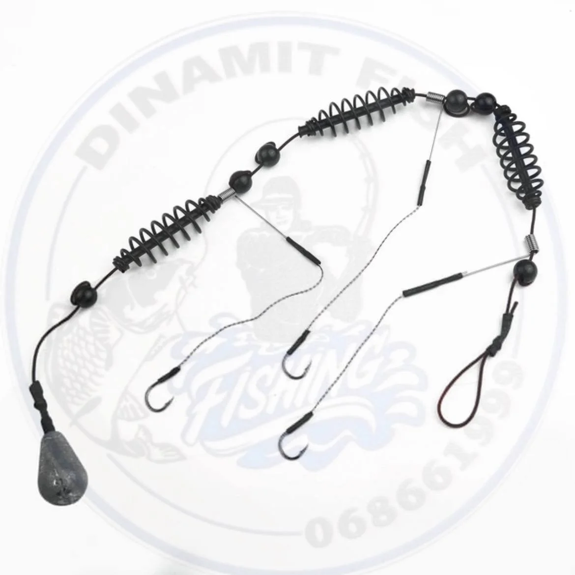 Montura Caras/Carp 3 cârlige+greutate 35g