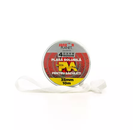 Senzor Planet REZERVA PVA SENZOR PLASA SOLUBILA SLOW MELT 35mm PENTRU SACULETI, 10m