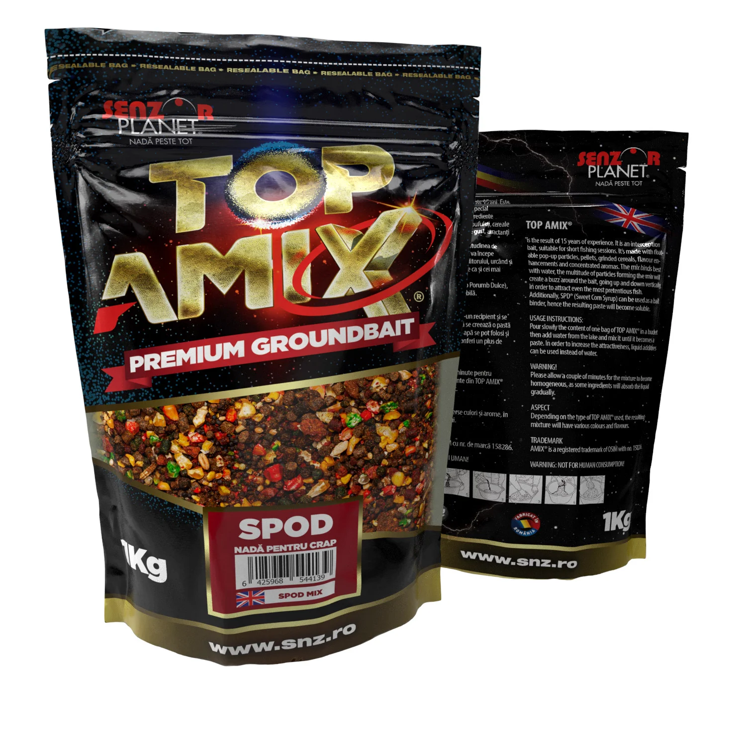 Nadă Senzor TOP AMIX® 1kg