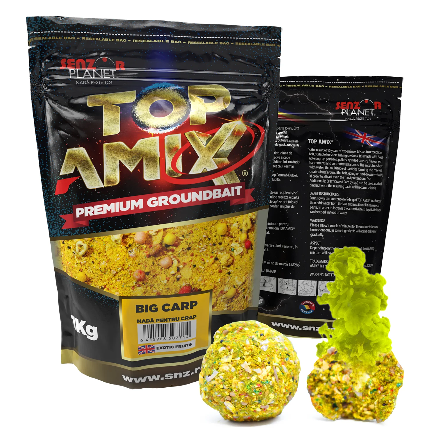 Nadă Senzor TOP AMIX® 1kg